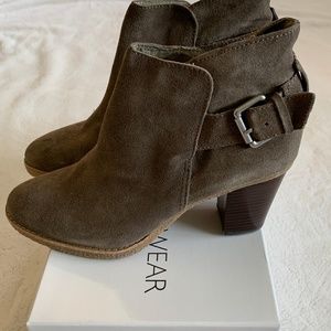 Gap Suede Buckle Bootie-NEVER WORN